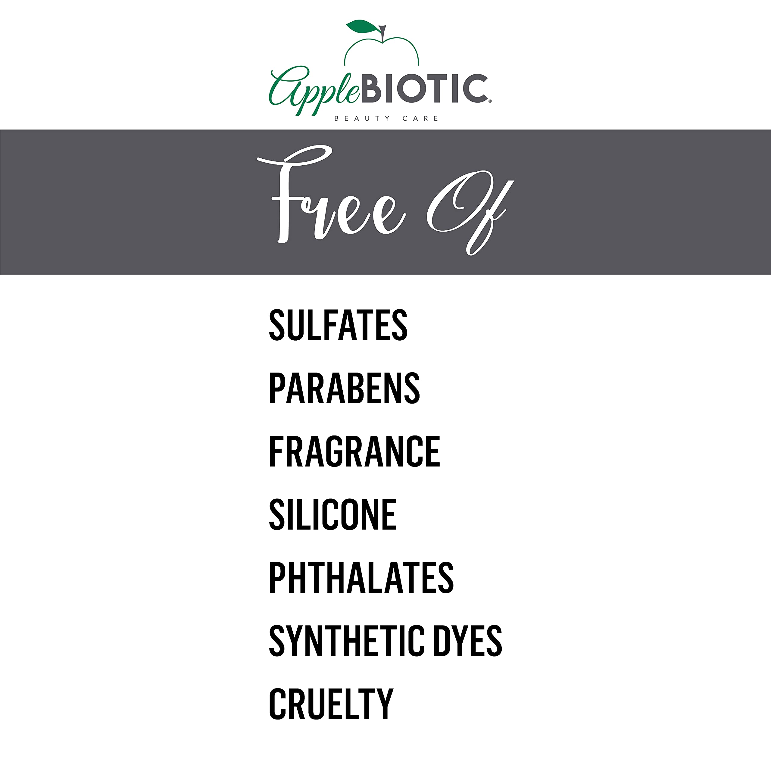 Apple Cider Vinegar Scalp Scrub Exfoliating Scalp Treatment with Coconut & Sesame Seed Oils