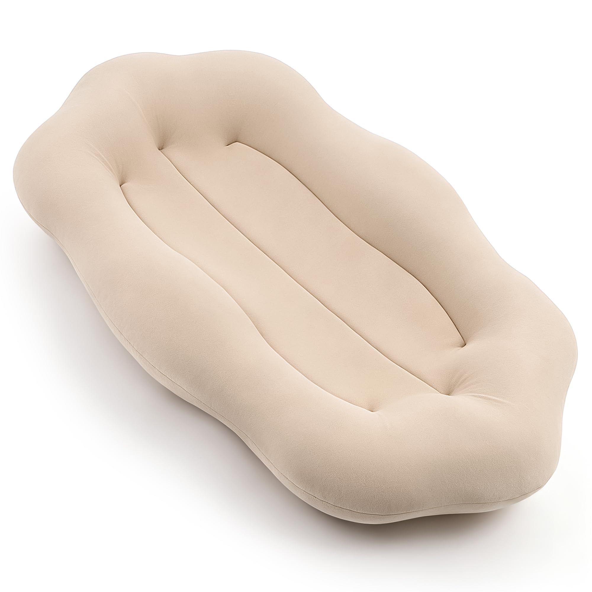 Bearmoss Nido Bebé Recien Nacido Reductor de Cuna para Bebé,Nest Bebé Calidez y Algodón Ninho para Bebe para Habitación y Viaje 80x50cm