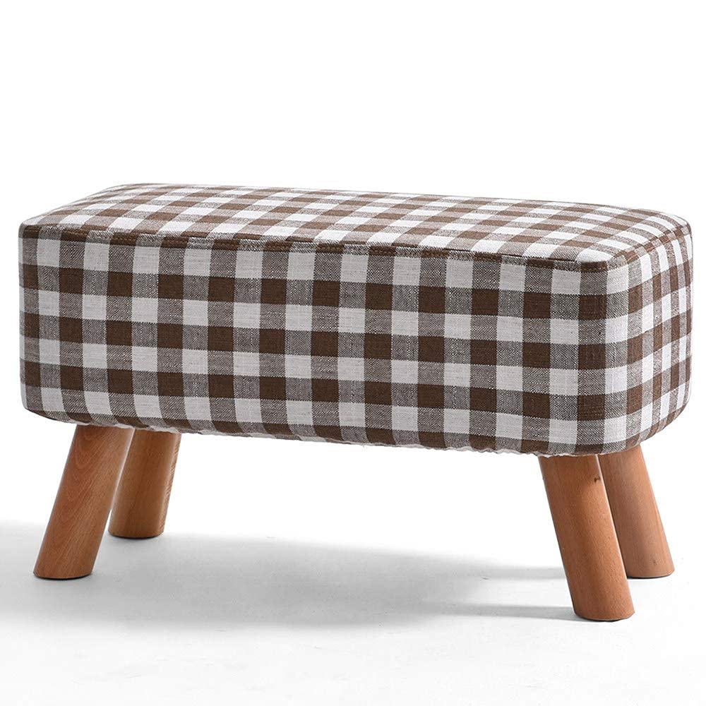 Tabouret de salle à manger solide et petite chaise de maquillage D
