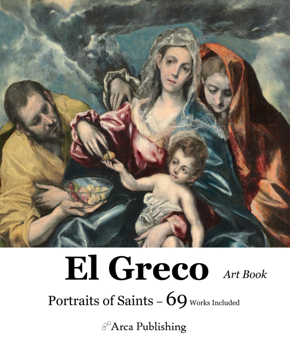 El Greco Art Book: Portraits of Saints (Arca Publishing Art Books)