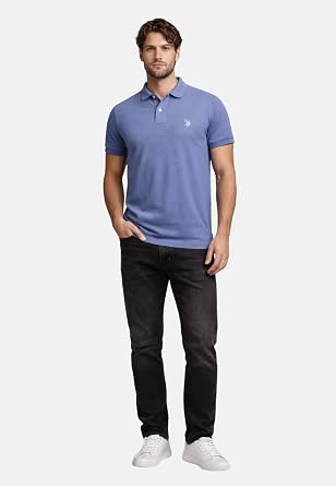U.S. POLO ASSN. Men's Polo Shirt (S-XXL) - 100% Cotton Short Sleeve Basic - P029