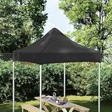 Mangloder - Tetto per gazebo da 2 x 2 m, in tessuto Oxford 600D con rivestimento in PVC, impermeabile, protezione solare UV, telo di ricambio per gazebo, per giardino, terrazza, campeggio, esterni