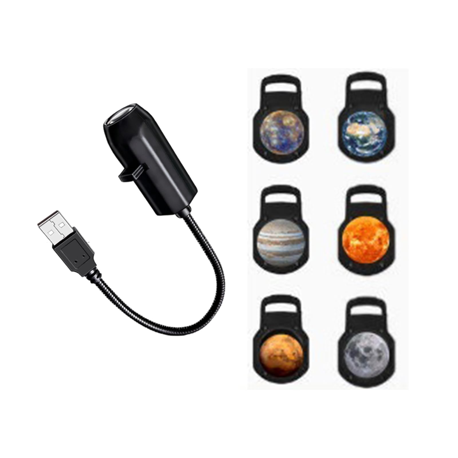 HGENAHGTF Multifunctional Planet Projection Light 360 Degree Rotating Atmospheres Night Lamp Decoration for Ceiling & Wall Rotating LED Planet Projector Lamp Decoration