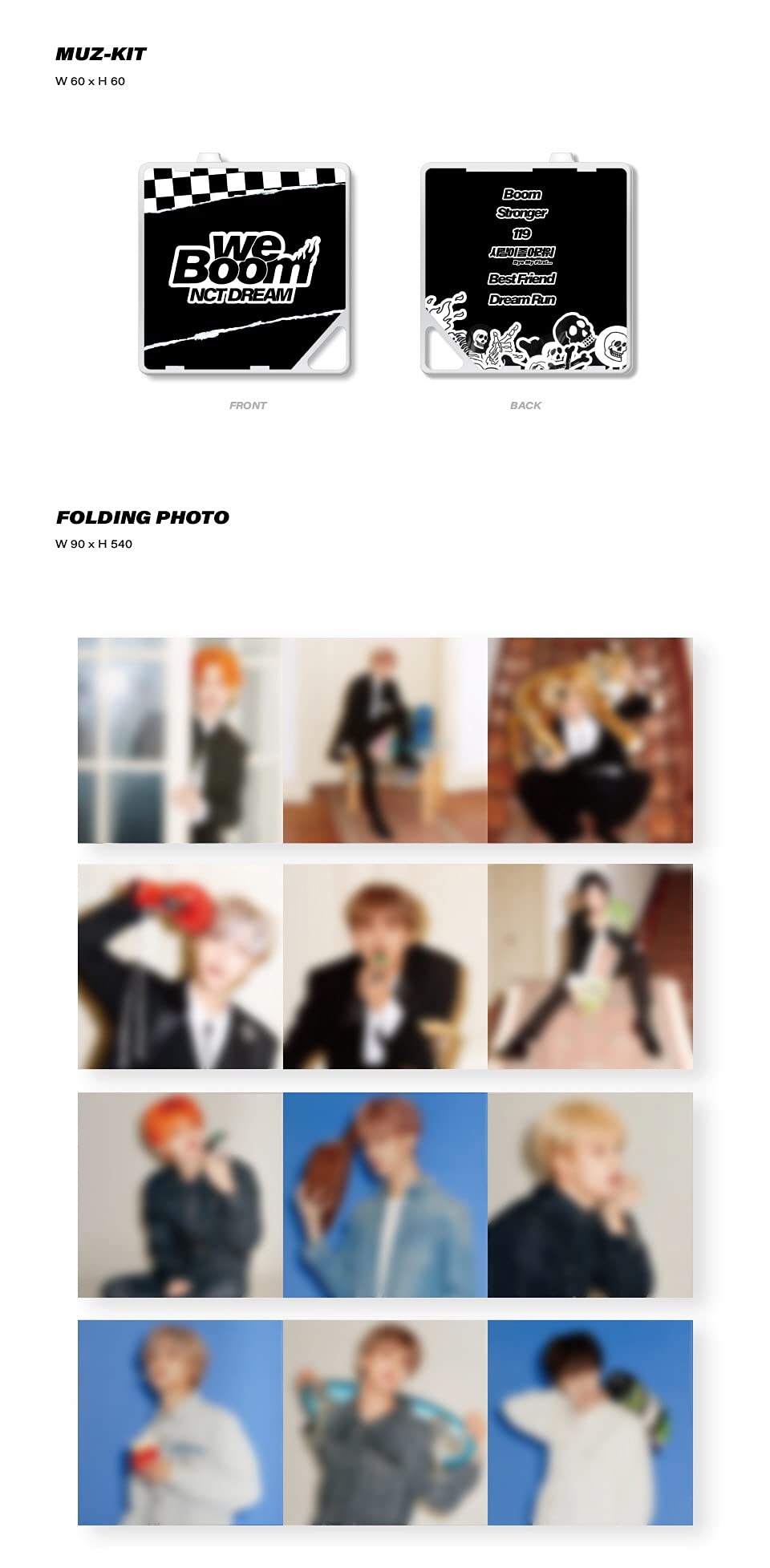 Amazon.com: SM Ent. [PREORDER JUN 7] NCT Dream - We Boom [KIHNO