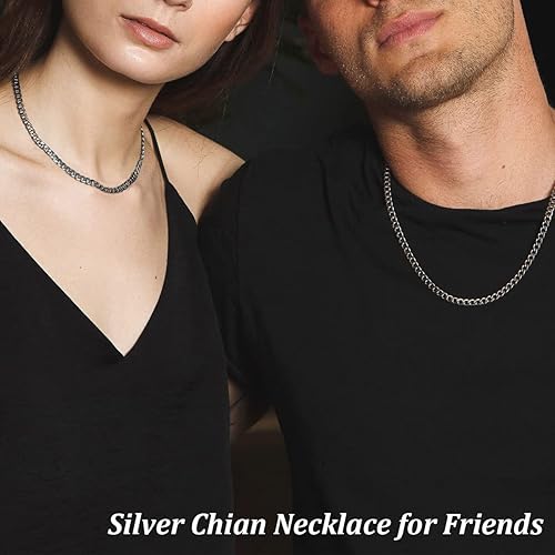 Miniatura 6 de Ronglry Cadena de eslabones cubanos para hombre, cadena de eslabones cubanos de Miami, cadena cubana de plata, cadena de diamantes para hombre