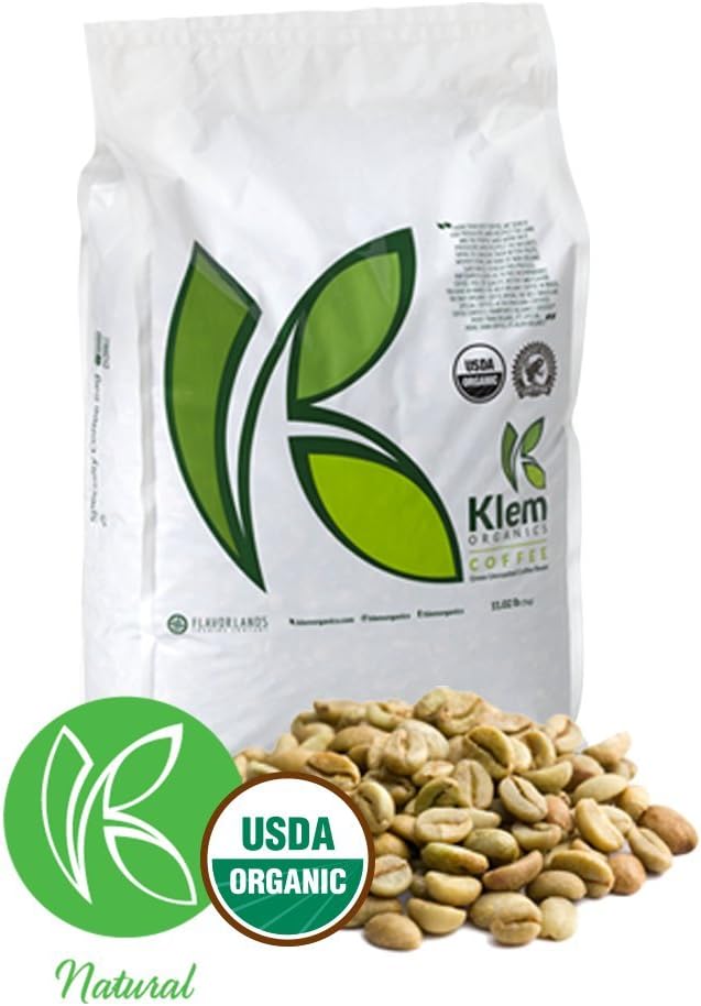 Single Origin Organic Unroasted Green Coffee Beans, Specialty-grade, Direct trade, Brazil | Klem-C07| Brazil Arabica Yellow Bourbon Varietal, RESERVE, NY 2, Screen 15 up- (11 L/B) - (5 KG)