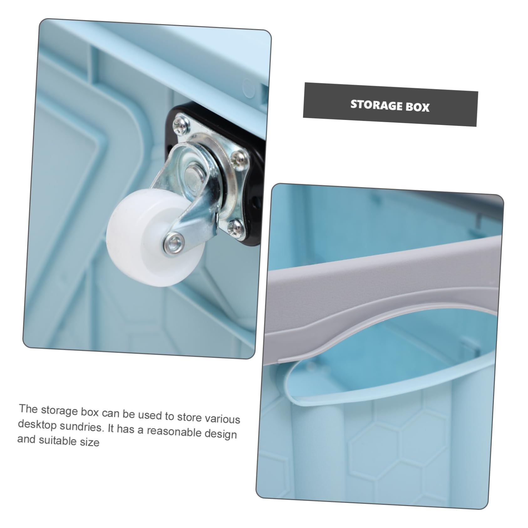 PLAFOPE Caja De Almacenamiento Plegable Grande Con Ruedas Para Ropa y Juguetes Organizador Multiusos Para Dormitorio y Maletero Caja Plástica Resistente Con Tapa Para Ahorro De Espacio