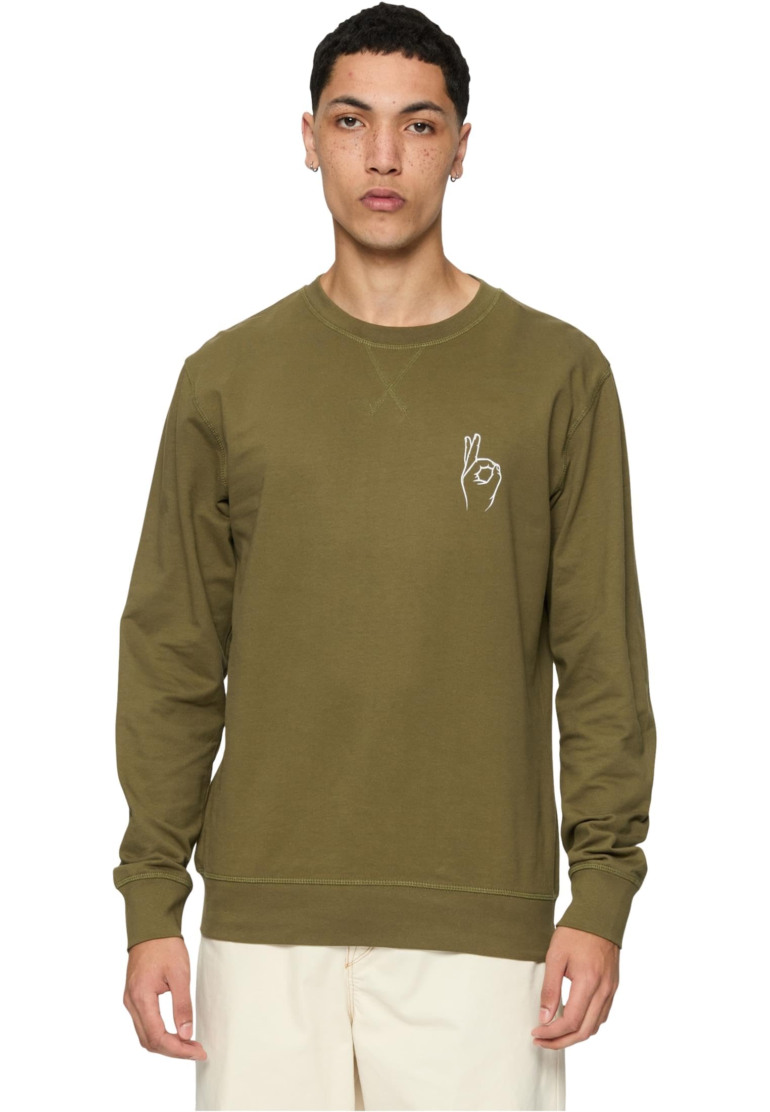 Mister Tee Easy Sign Crew Neck