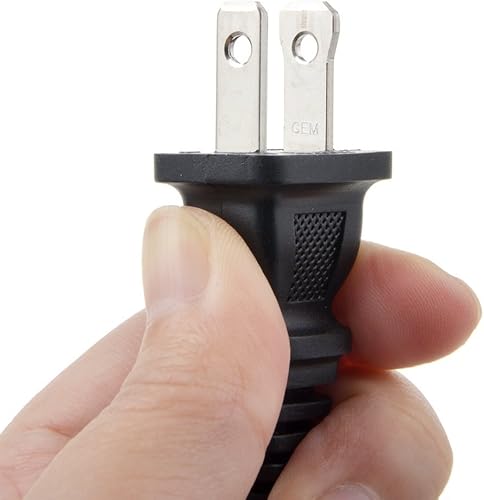 Miniatura 4 de Accessory USA Cable de alimentación de CA polarizado de 6 pies para Sony CFD-S200 CFD-S22 CFD-S250 CFD-S26 CFD-S28 CFDS32