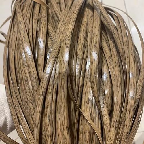MoreiH Plastic Rattan Wicker Plastic Woven Rattan Repair Material for Outdoor Garden Pationiture, Durable Wicker Bench Chair Table Repair Kits/B
