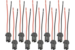 T10 Wedge Base Socket 10-Pack