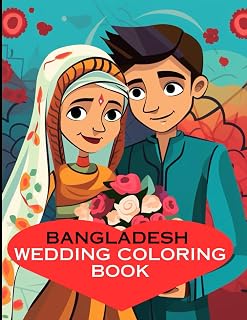 Bangladesh coloring book: Exploring Bangladeshi Fashion and Wedding Traditions