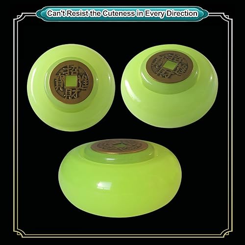 Miniatura 8 de Zhaocaijinbao EDC El Fidget Spinner es el mejor alivio del estrés y trae buena suerte (verde luminoso)