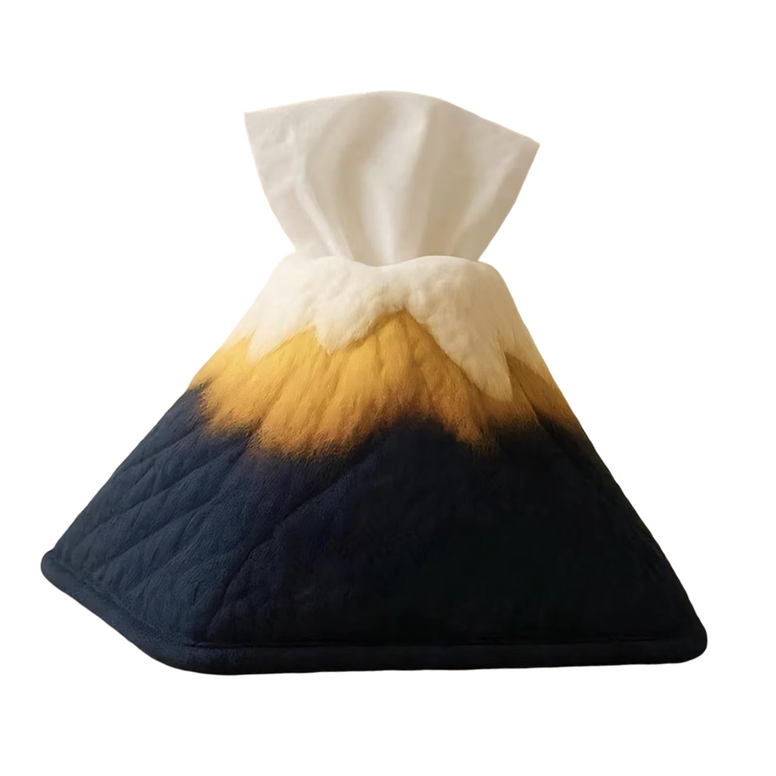 Stylish Dawns Over Mountains Fabric Tissue Cover Washable Polyester Fit Most Standard Rolls Multipurpose Desk Organizers Creative Polyester Tissue Holder