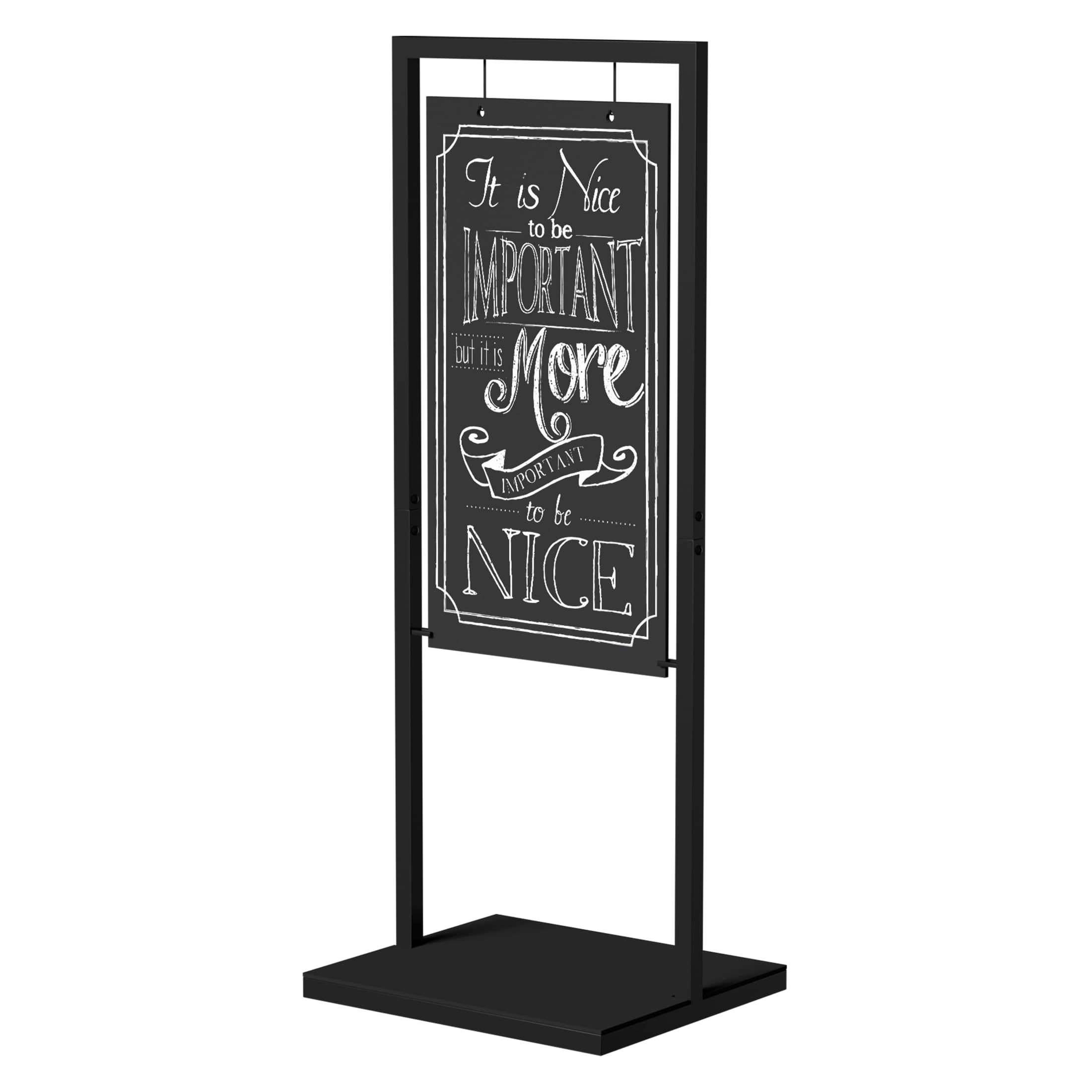 Amazon.com : INNOVART Chalk Board Easel Sign, Sidewalk Sign 47