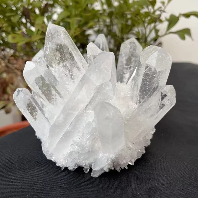 Cristal de cuarzo natural de 400g para decorar salones modernos 3