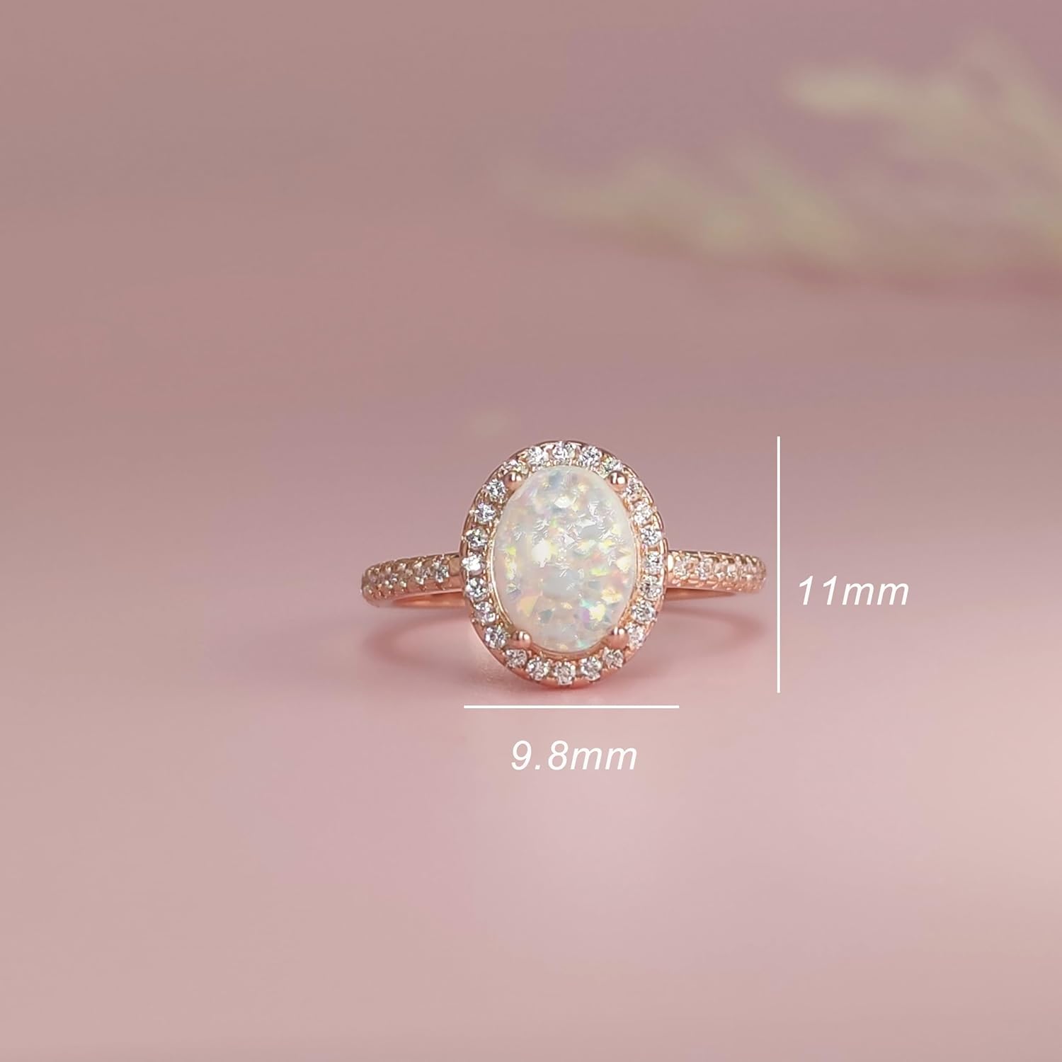 DIY Sterling Silver Halo Oval Ashes Ring KIT - Memorial Keepsake, Cremation Jewelry for Ashes - Unique Gift