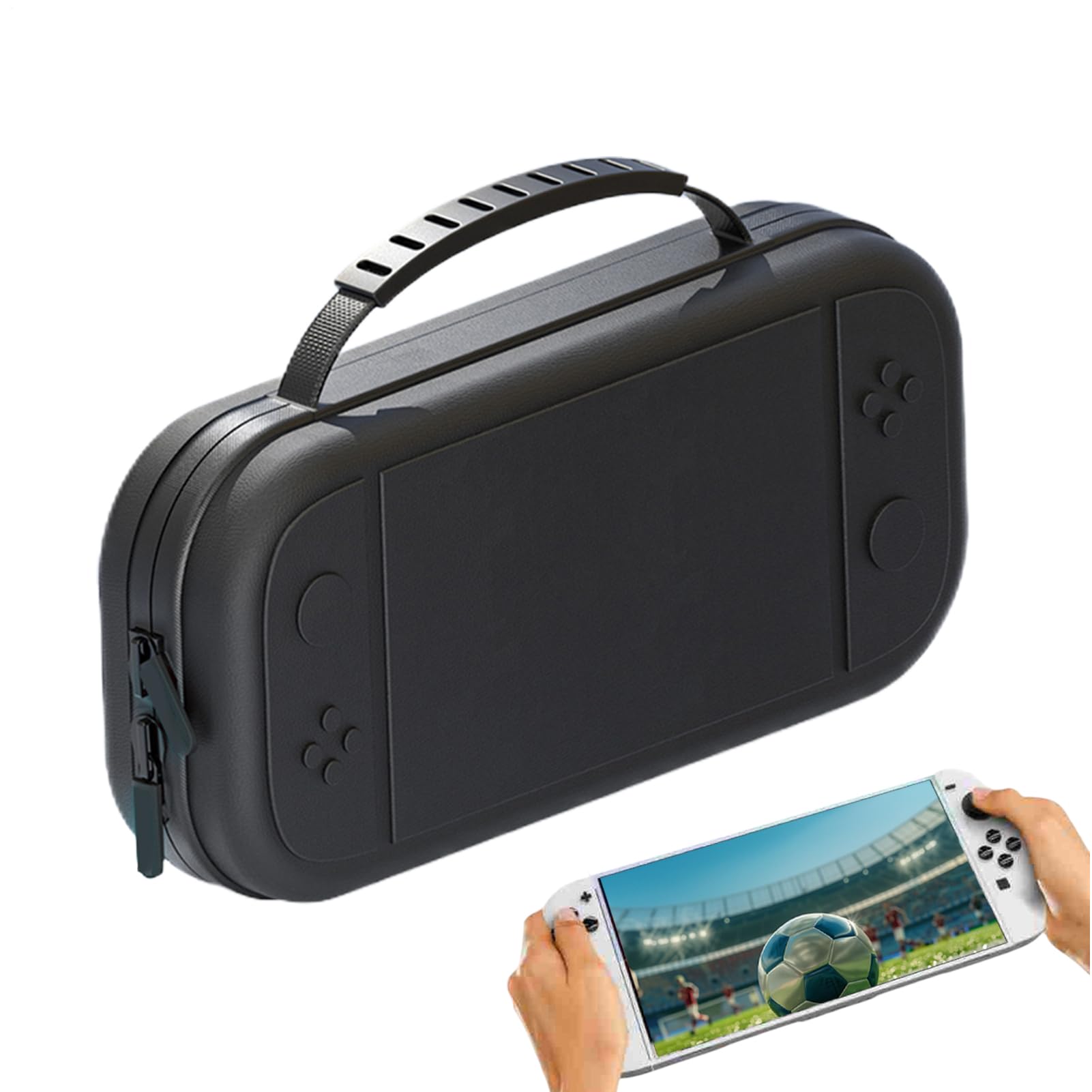 Jubepk 携帯用ゲームコンソール 収納ケース | 旅行用ゲームプレーヤー 持ち運び収納ホルダー,子供・家族向け携帯ゲーム機ホルダーポケットコンパクトケース