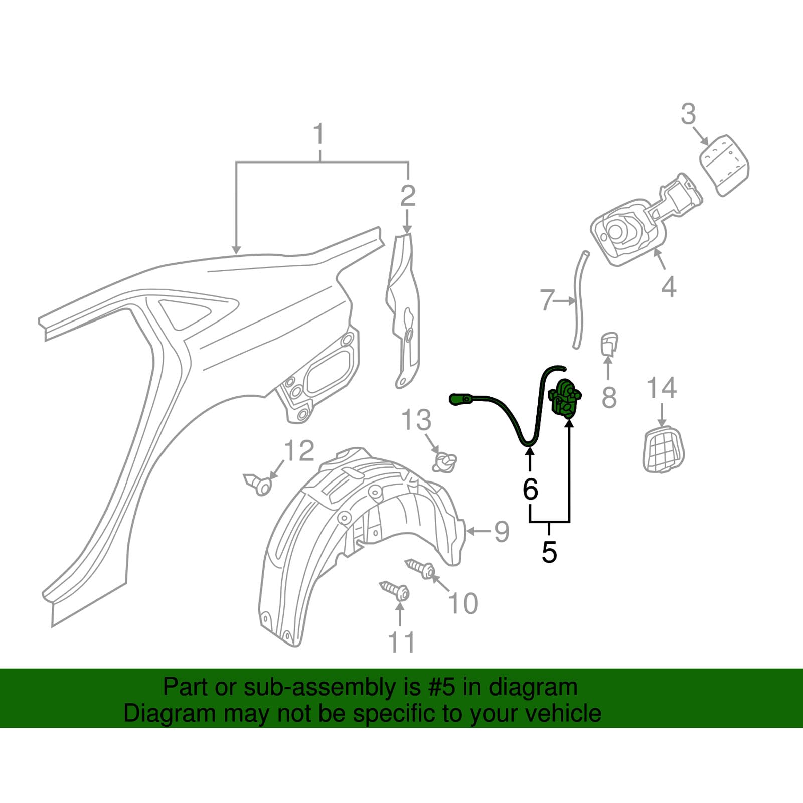 Sostituzione per A1 A8 Q3 A3 RS3 Tappo Sportello Sportello Carburante, Attuatore Sportello Serbatoio Carburante 8V0862153A 8v0862159 Attuatore Sportello Sportello Serbatoio Carburante