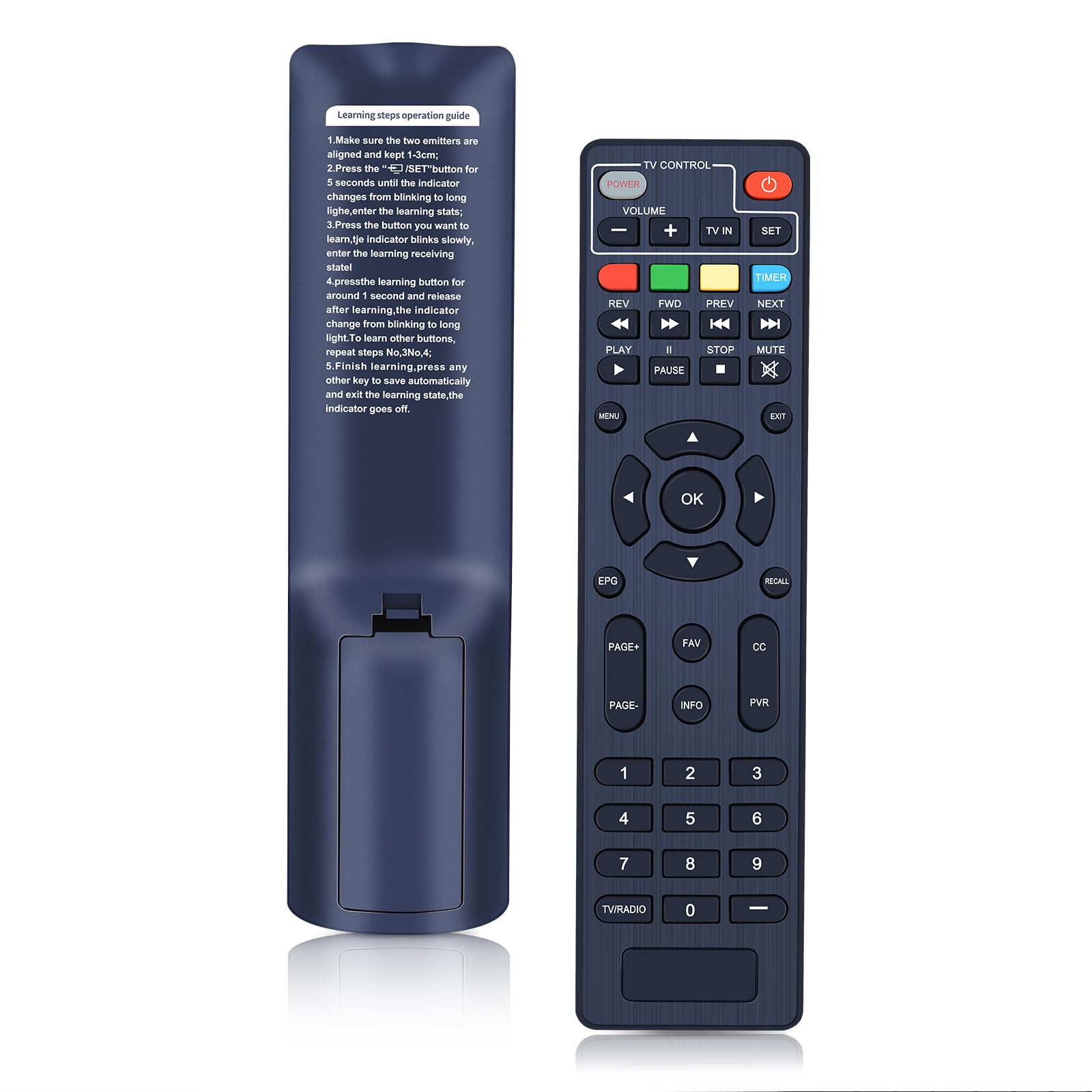Télécommande KOQIT ATSC pour remplacer un boîtier TV cassé ou perdu - 7