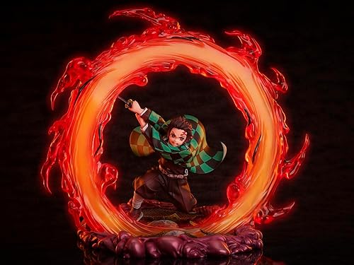 Miniatura 7 de Aniplex Demon Slayer: Kimetsu no Yaiba 1/8 Tanjiro Kamado Estatua 11.0 in