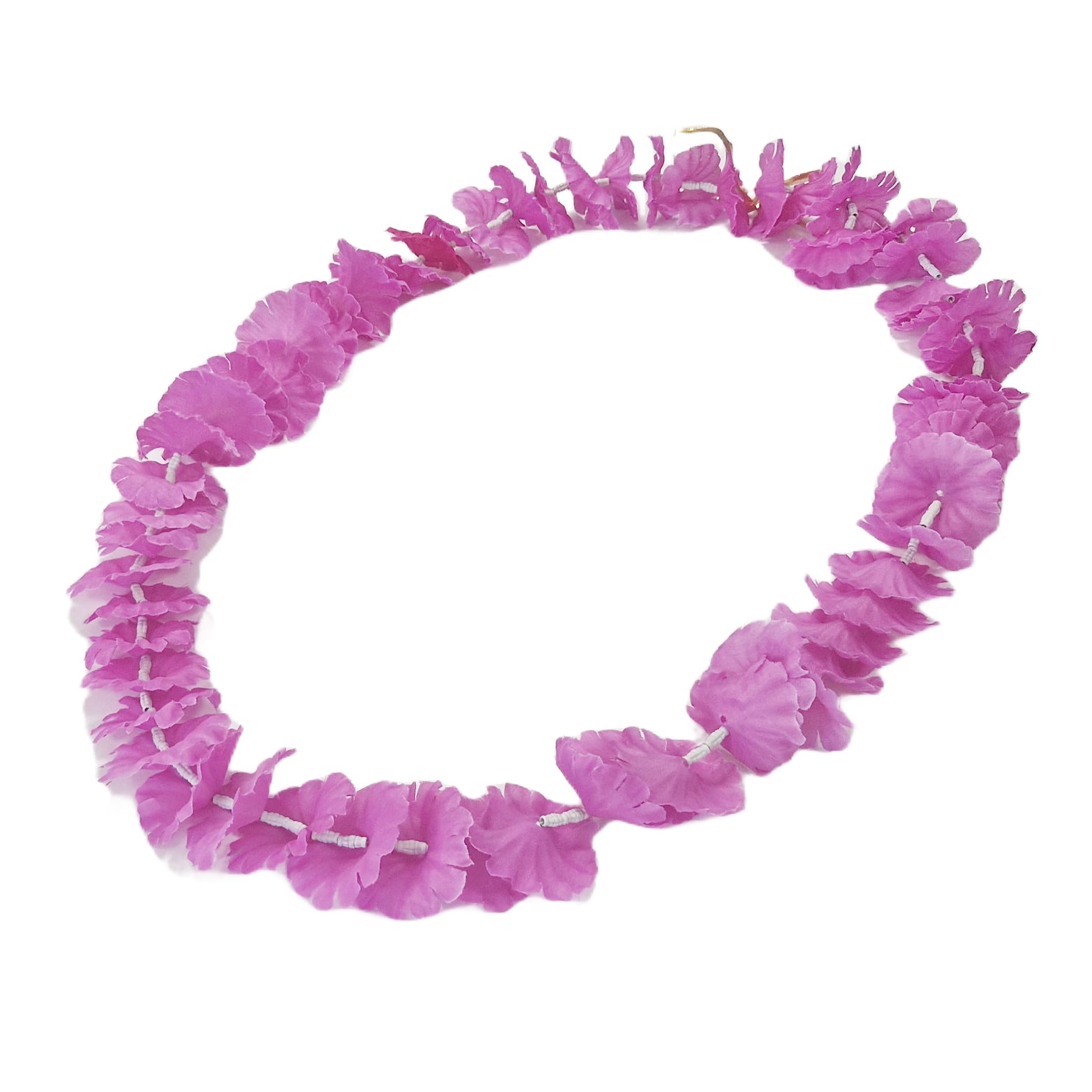 Purple Hawaiian Party Garland Tropical Luau Flower Hula Decorations for Indoor & Outdoor Adults or Kids Celebrations Perfect for Birthdays Weddings Pool Parties and Beach Themed Events