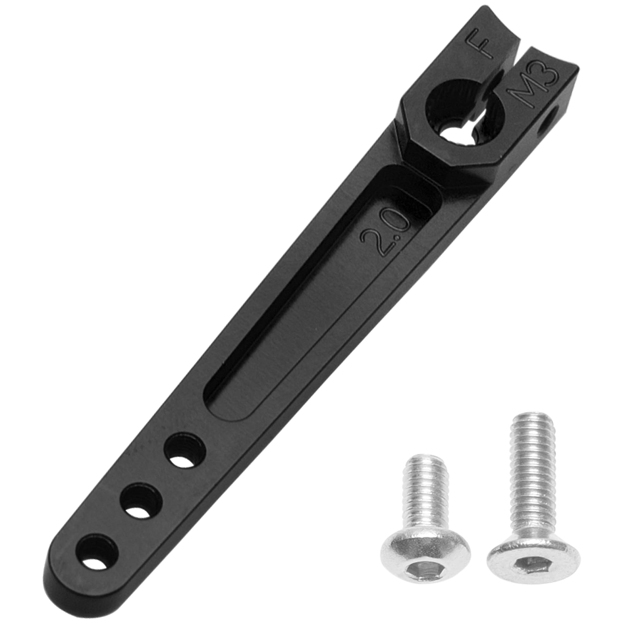 Vgoohobby 25T Aluminum Servo Arms – 2-Pack Long Steering Arms For RC Cars, Planes, Boats | Futaba Hitec Savox Power HD Compatible