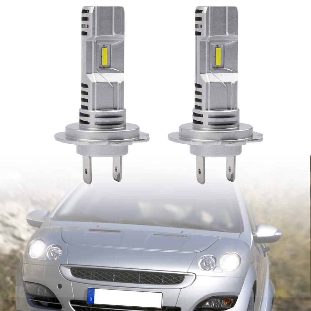 Kit 4 LED 5050 SMD B8.5D Per Tachimetro Smart Fortwo 450 - Luce Bianca, Plug&Play - 2