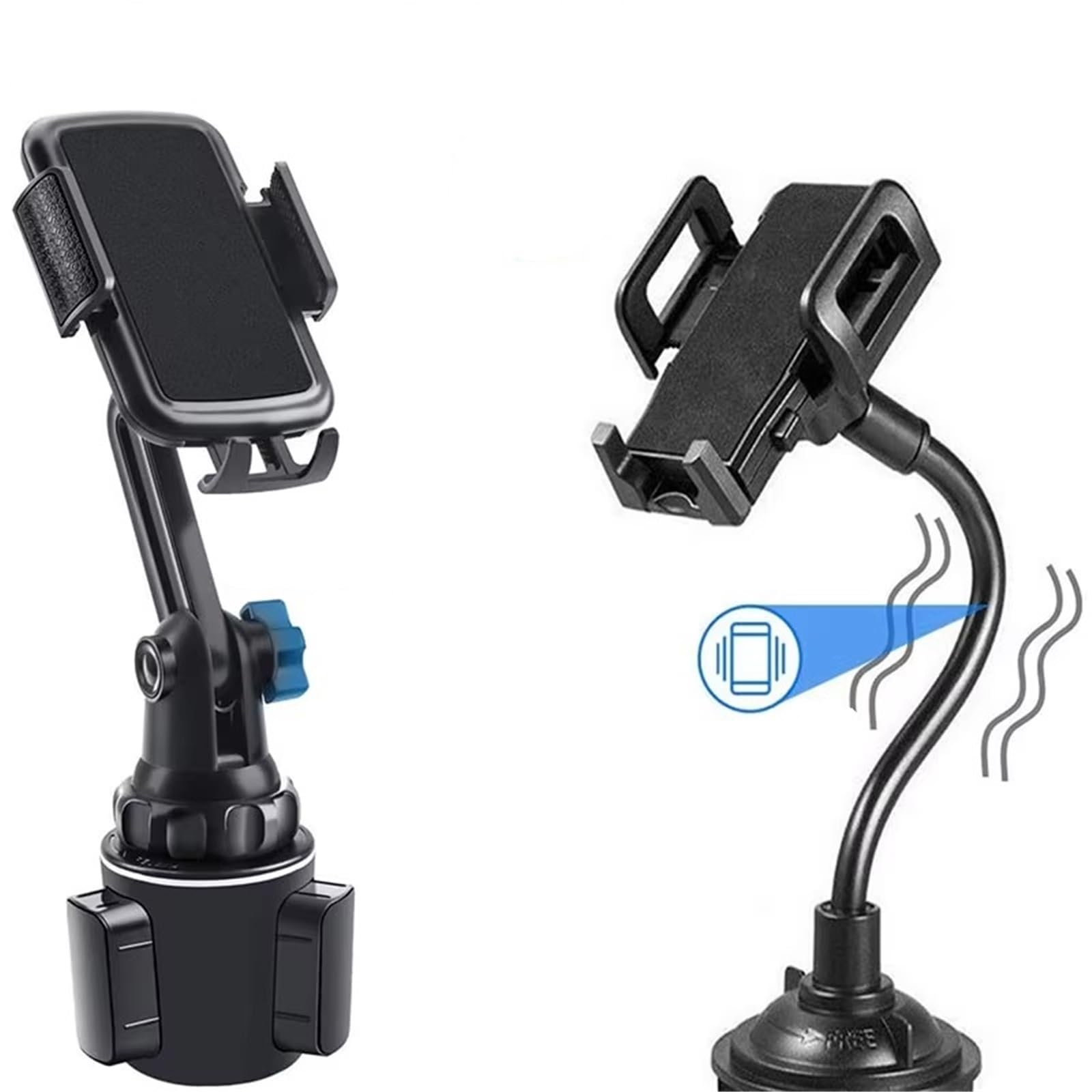 para iPhone 13 11 Soporte para Teléfono con Taza Coche Soporte Universal Móvil Soporte para GPS Ajustable Móvil Suporte Telemovel Carro