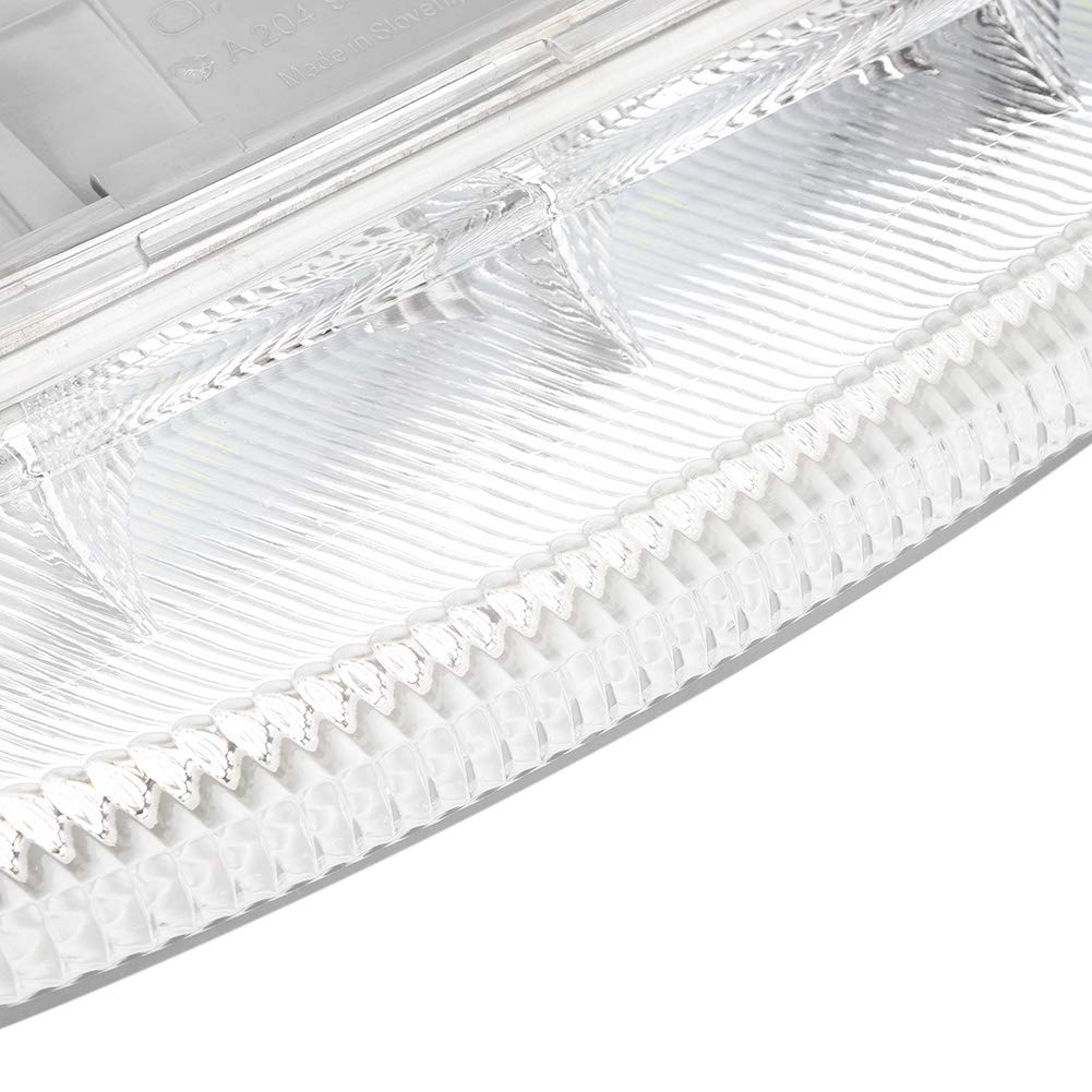 Luce diurna impermeabile anti-UV LED DRL, lampada diurna per auto ABS anticorrosione, per Mercedes-Benz W204 Mercedes-Benz W212(Right light)