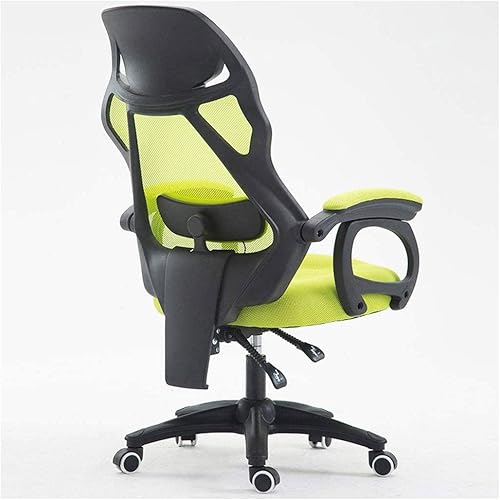 Silla de oficina reclinable, capacidad ergonómica, de malla, reclinable, giratoria, ejecutiva, silla de oficina, silla de trabajo y soporte lumbar
