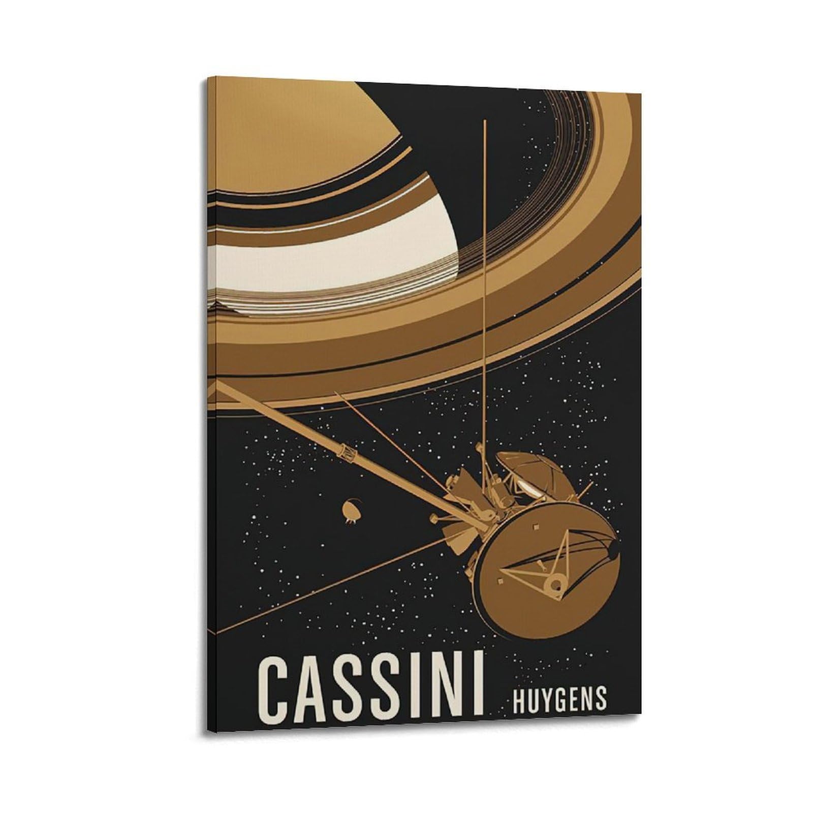 DLJGDS Vintage Poster CASSINI Decorative Painting Canvas Wall Posters And Modern Family Bedroom Decor 24x36inch(60x90cm)