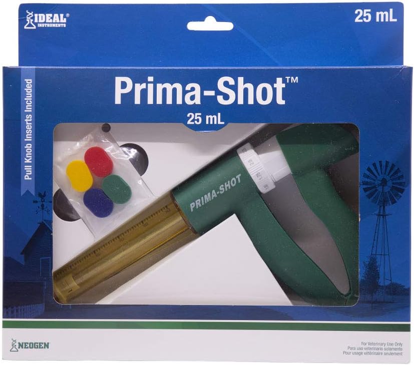 Neogen Ideal 377210 Prima-Shot 25 mL Syringe