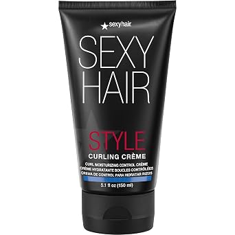 SexyHair Style Curling Creme Curl Moisturizing Control Creme | Light Control | Maintains Moisture and Combats Frizz