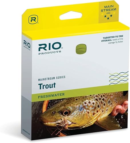 RIO 6-20751 fly-line, Lime Green