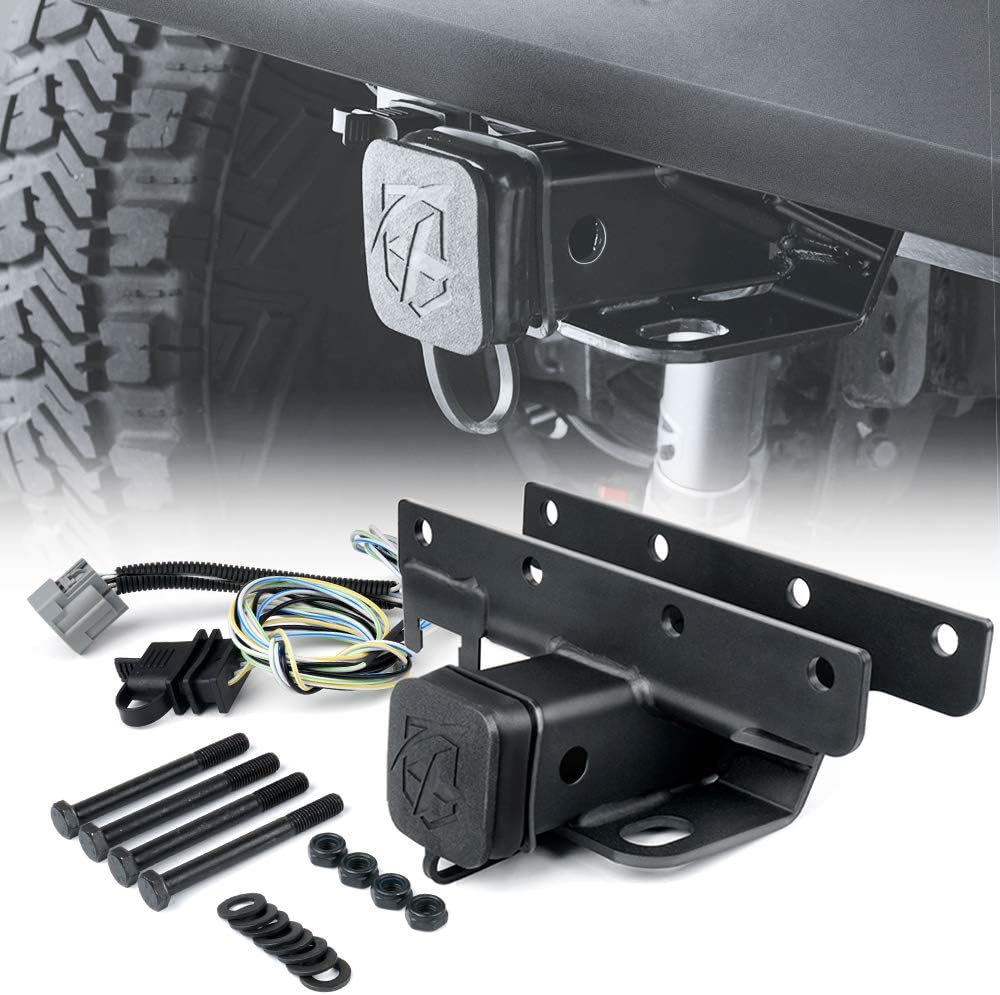 Quadratec Premium 2” Receiver Hitch Fits Jeep Wrangler
