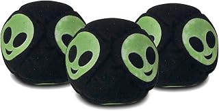 World Footbag Alien Glow-in-The-Dark Hacky Sack Footbag - 3 Pack