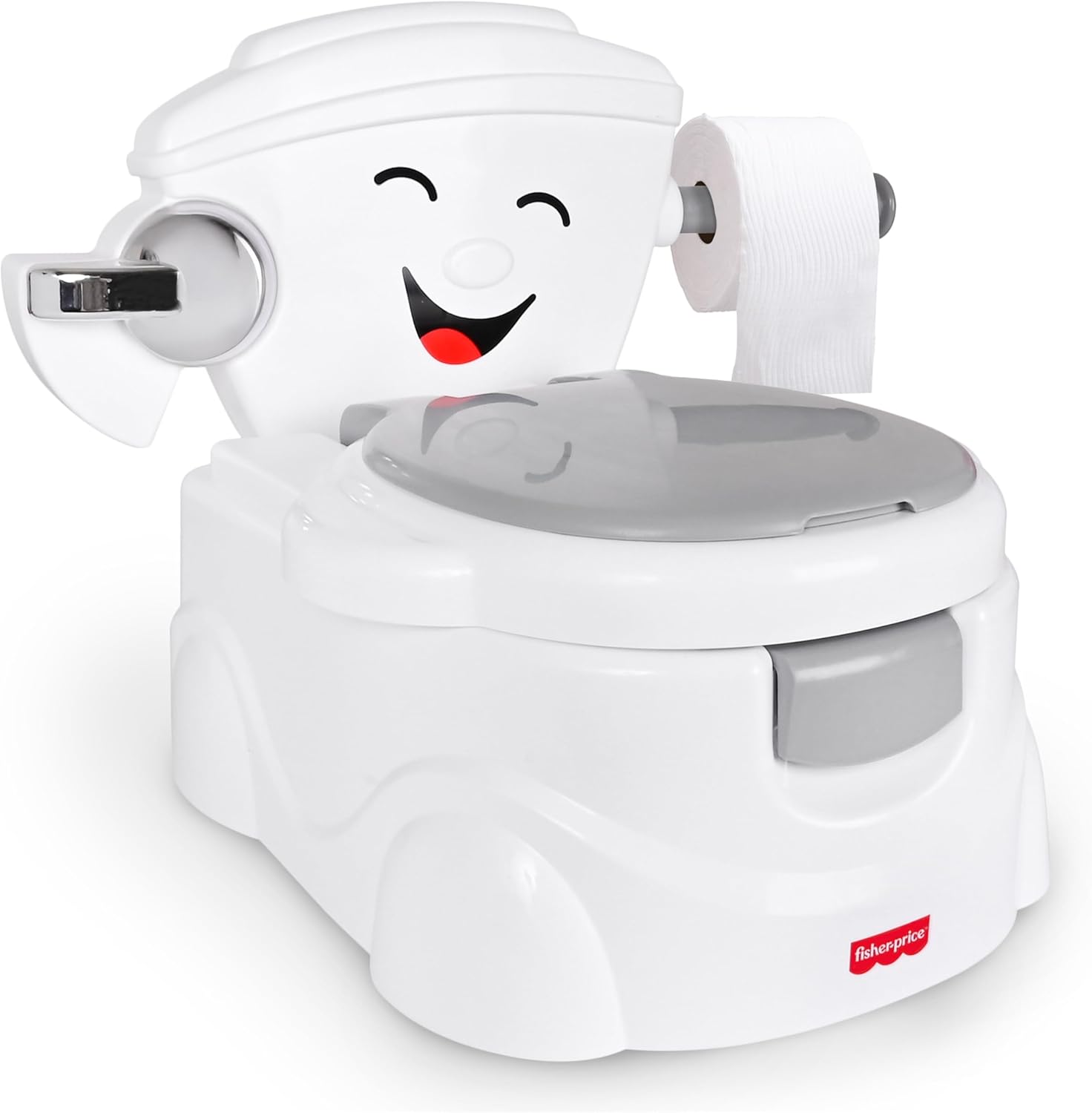 Fisher-Price™ 2-N-1 Toddler Toilet Cheer for Me! Potty Training Seat with Lights Sounds Phrases and Removable Potty Ring