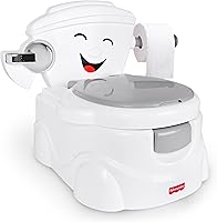 Fisher-Price Cheer for Me! 2-in-1 Interactive Toddler Potty Training Seat with Sounds, Phrases & Removable Ring
