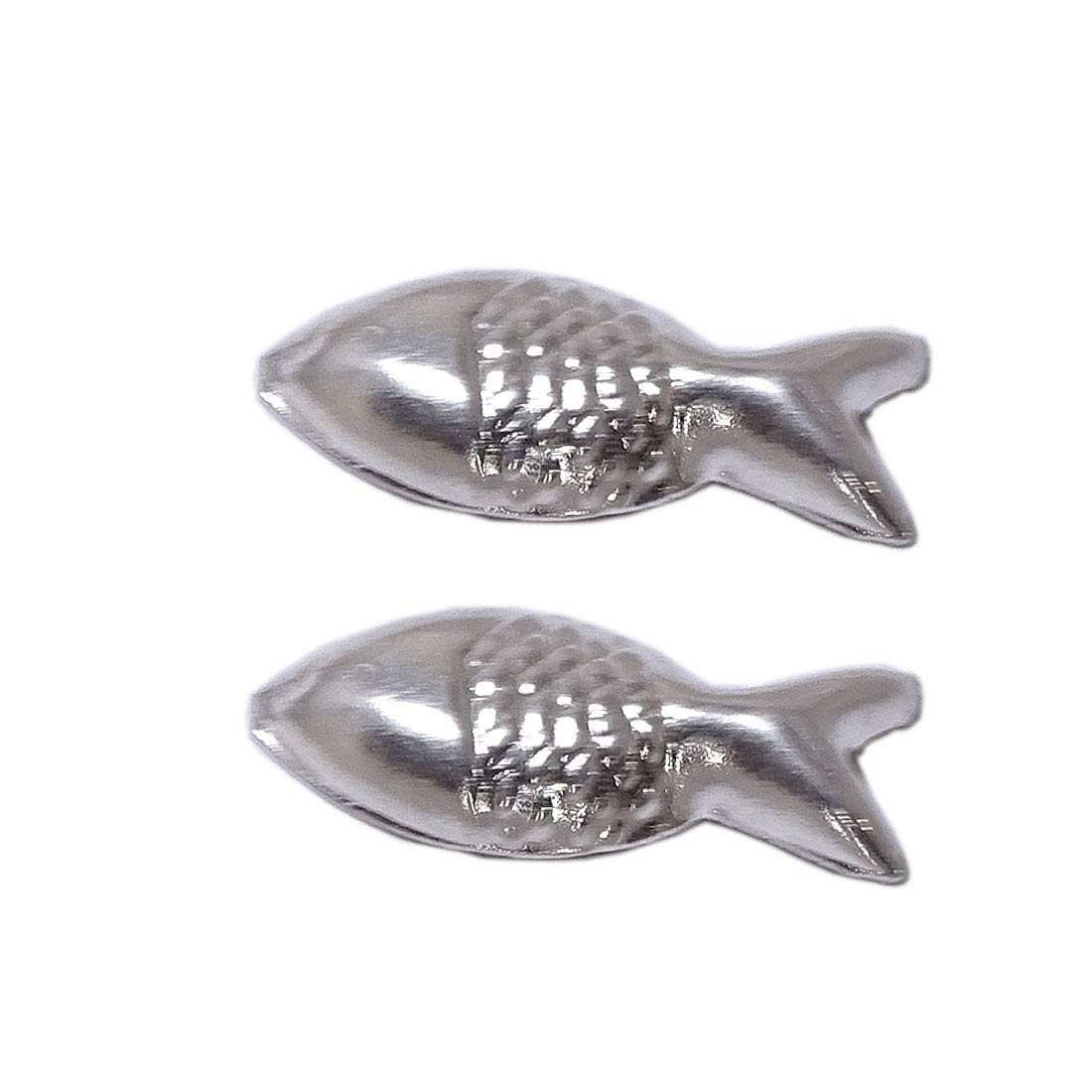 Sahiba Gems Solid Silver/Chandi ki Machli/Fish for Astrological and Lal Kitab Remedy ~ 2 pcs (B08319QD38) Amazon Price History, Amazon Price Tracker