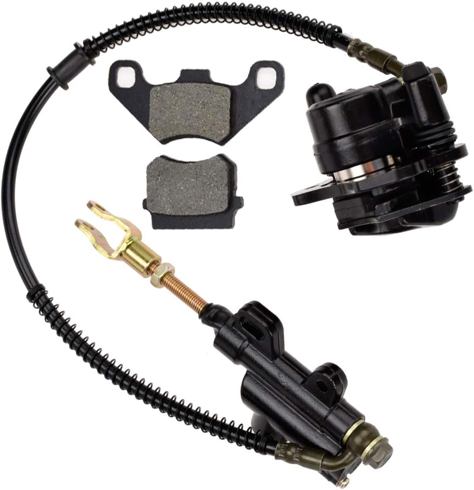 HIAORS Rear Disc Brake Master Cylinder Caliper Assembly for