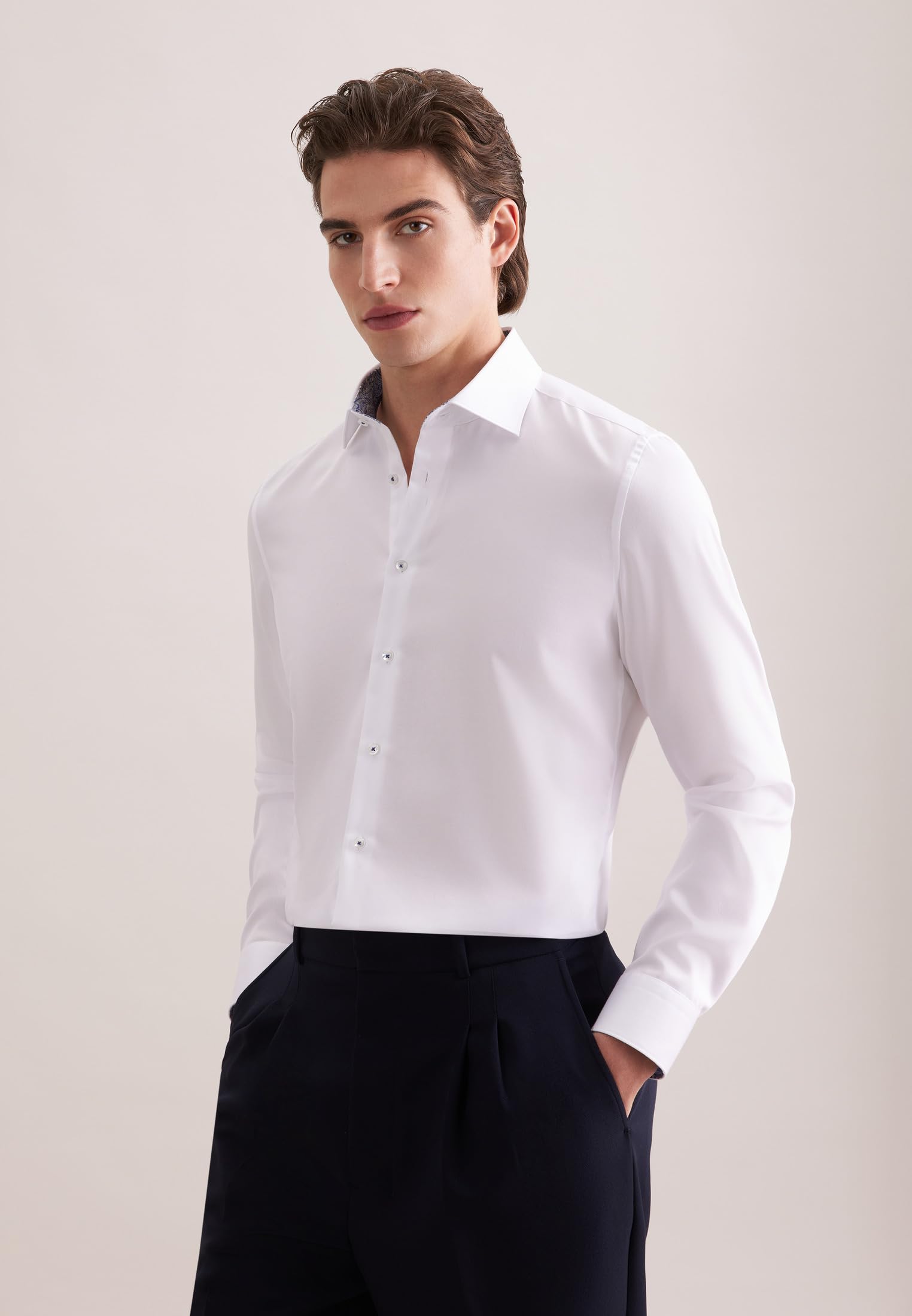Seidensticker Herren X-Slim Fit Langarm Business Hemd Business-Hemd (1er Pack)