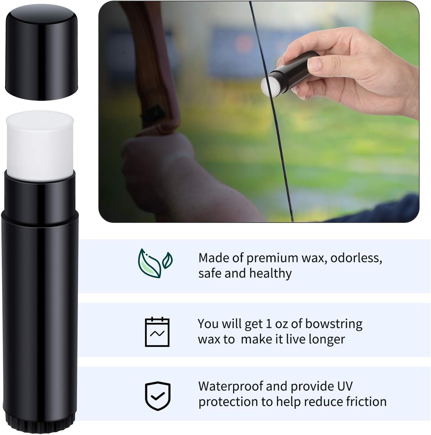 Mudder Bow String Nocking Points Pliers Strings Knock Set Include 1 Oz Bow String Wax Lube T Shape Bow Square Ruler Nocking Buckle and Archery Nocking Pliers Recurve Bow Turning Kit : Sports & Outdoors