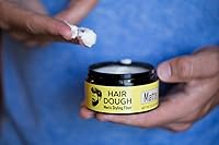 Vista 3 de Arcilla moldeadora para peinar para hombres, cera de acabado mate para peinar el cabello, pasta de cera de fijación fuerte sin brillo