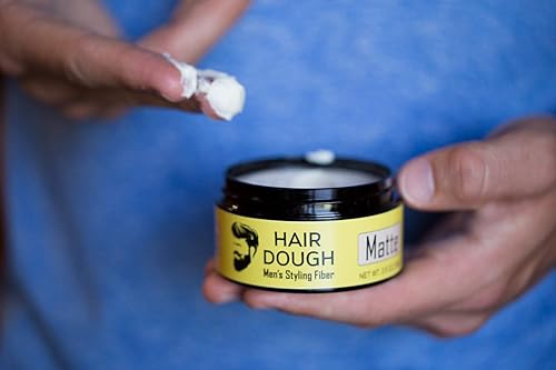 Miniatura 3 de Arcilla de peinado para hombres, acabado mate, pasta de cera para el cabello, agarre fuerte sin brillo