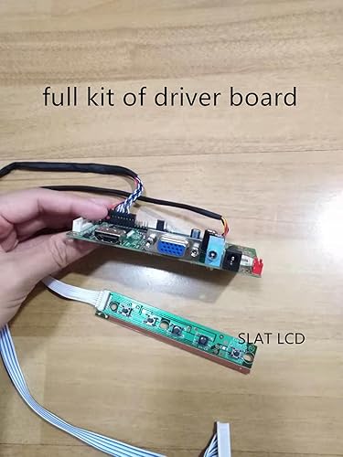 Miniatura 7 de Panel LCD de 18.5 pulgadas M185BGE-L22, pantalla de repuesto compatible para GAEMS Vanguard G190, con kit completo de placa de conductor