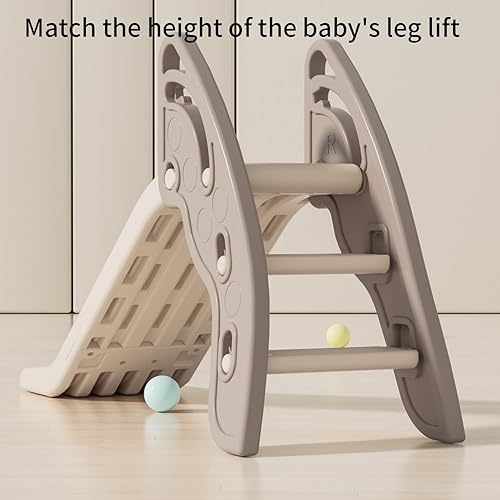 Miniatura 5 de Juego de tobogán grande para niños pequeños con pendiente de deslizamiento extra larga, tobogán interior tobogán para niños, parque infantil,