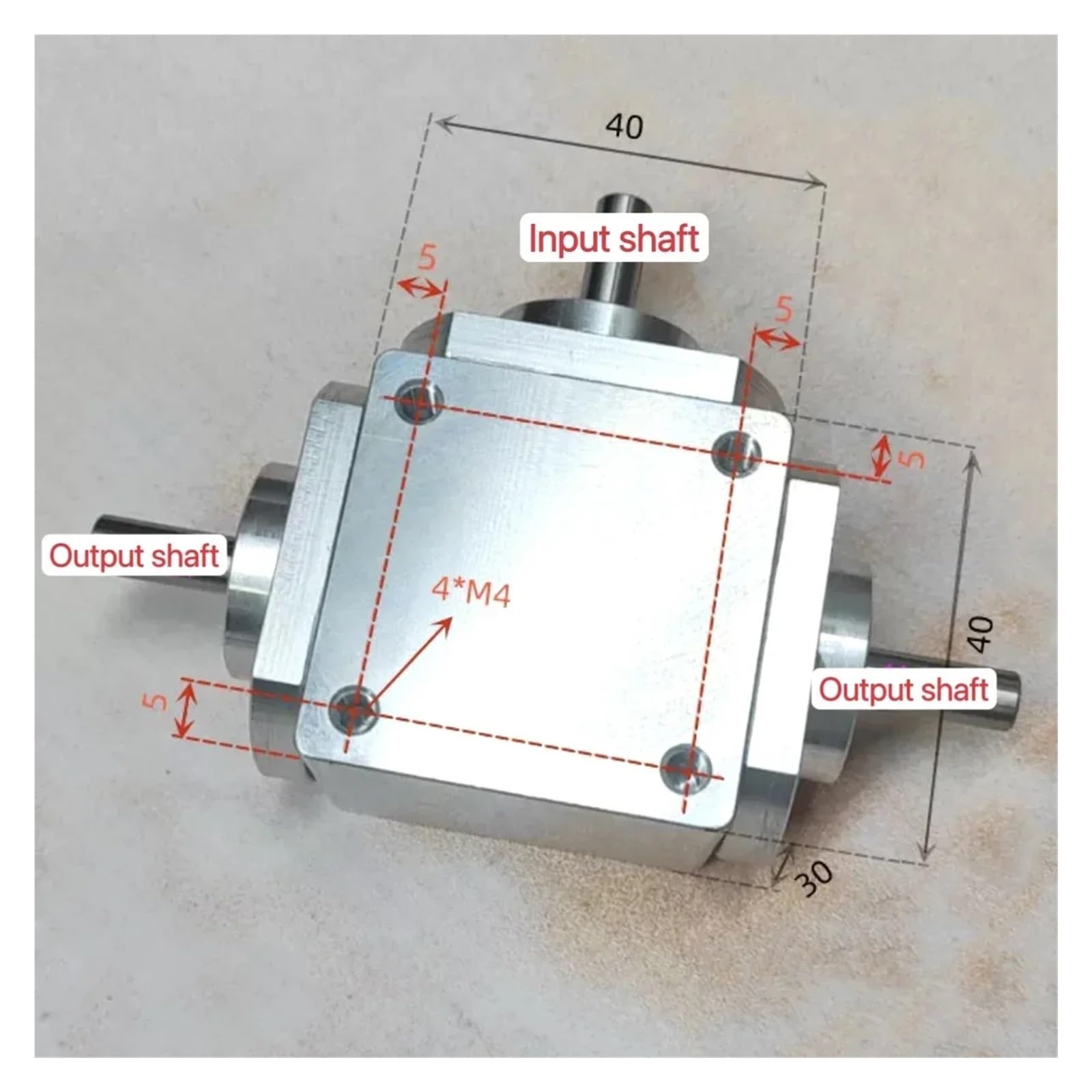 1:1 Przekładnia 6MM 8MM 1M 20T Komutator Kątowa Przekładnia Stożkowa Zębata Reduktorowa Moduł DIY(WHITE,6MM shaft diameter)