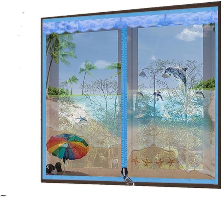 TINE Zipper anti - mosquito screens screens screens net curtain anti - mosquito sieve net sand window net magnetic invisible curtains screens network, 3, 80x120cm