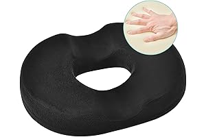 Donut Pillow for Sitting - Tailbone Relief Cushion